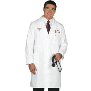 Long Lab Coat with 3 Pockets