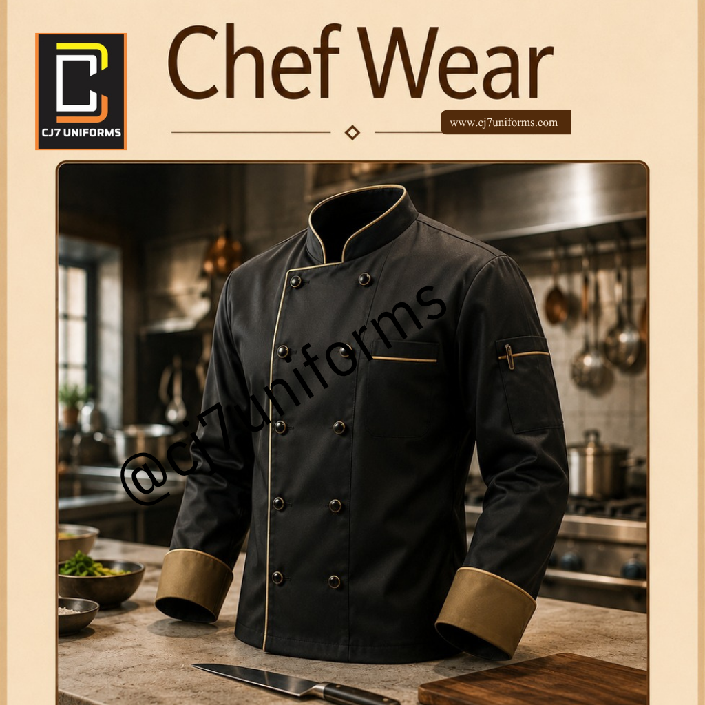 Chef coat- CJ7 Uniforms