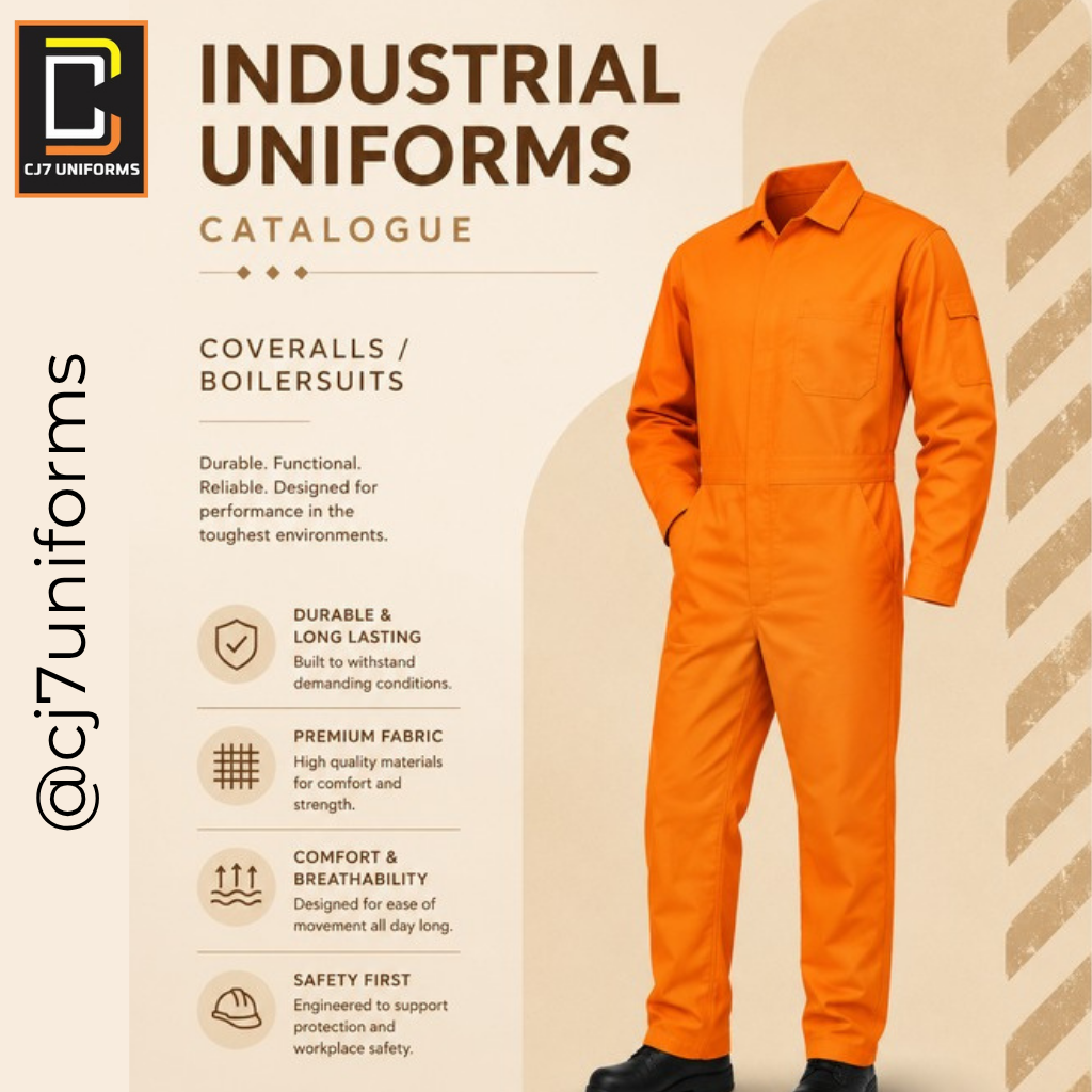 Industrial uniforms - CJ7 UNIFORMS